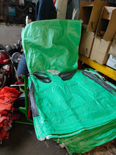 Load image into Gallery viewer, 80cm x 80cm x 80cm Bulk Bag 30% Recycled Content TOP FLAP WITH TIES

